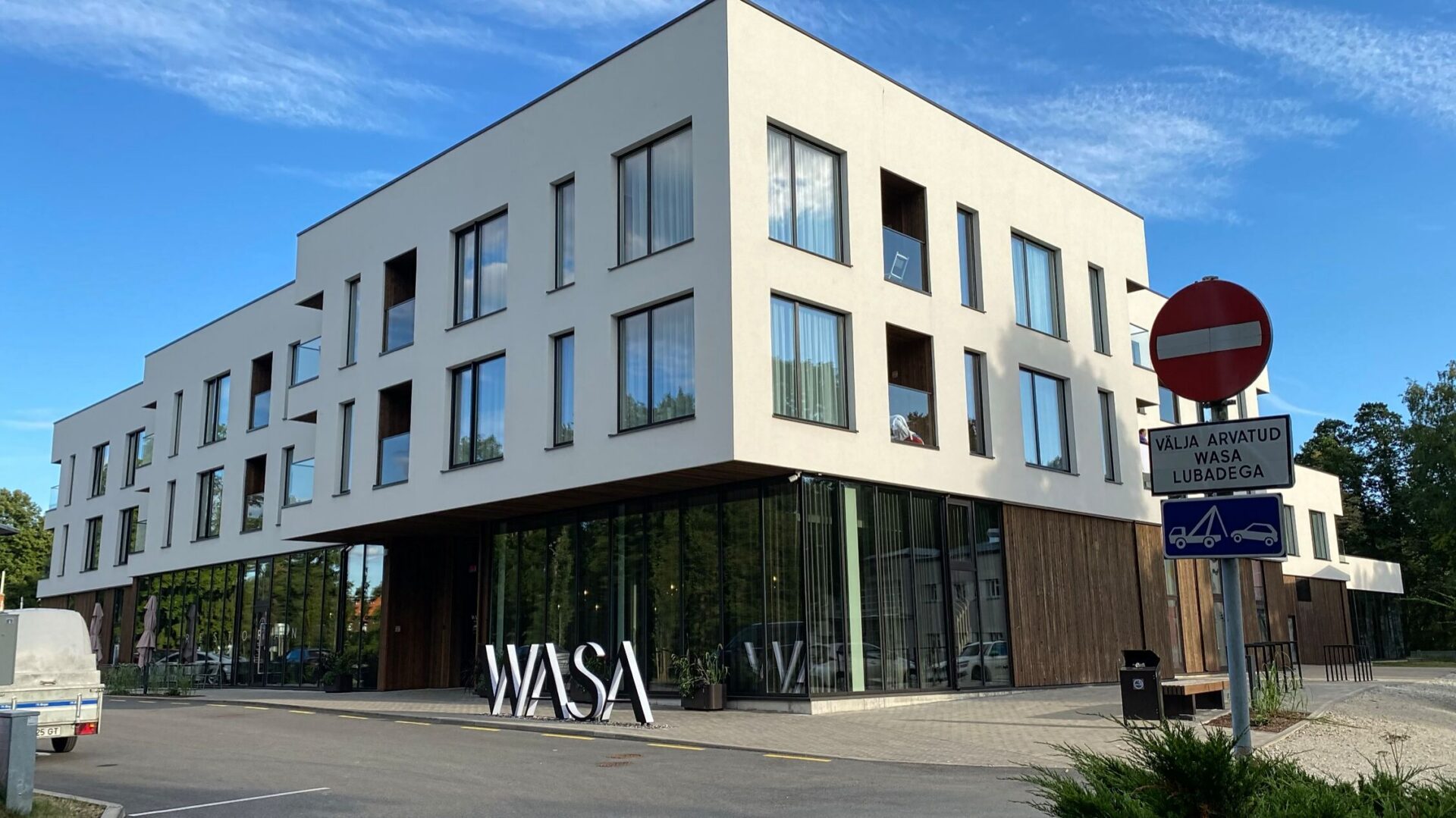 Wasa SPA hotelli fassaaditööd Pärnus – vaade 3